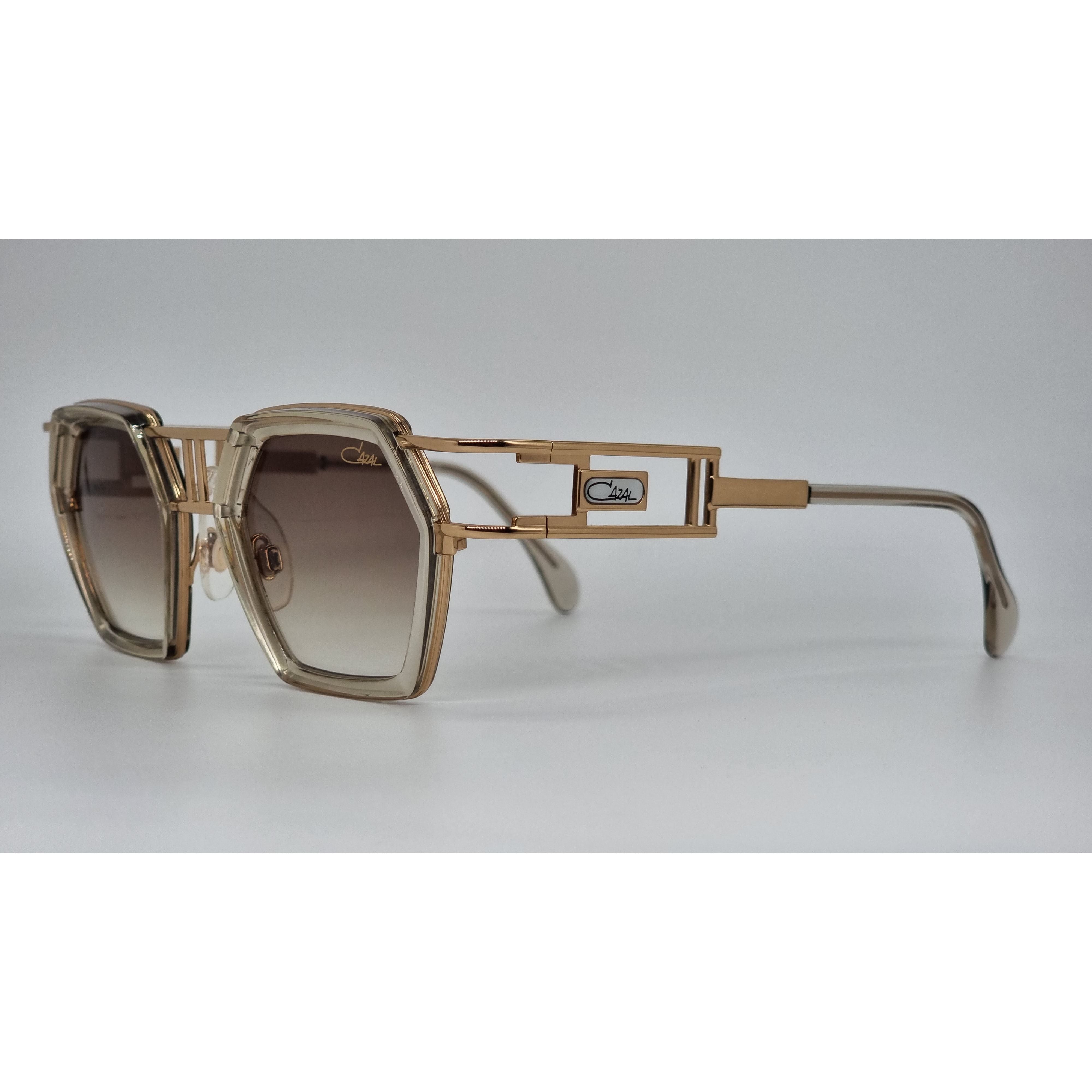 Cazal 677 Cristal Rosa & Oro