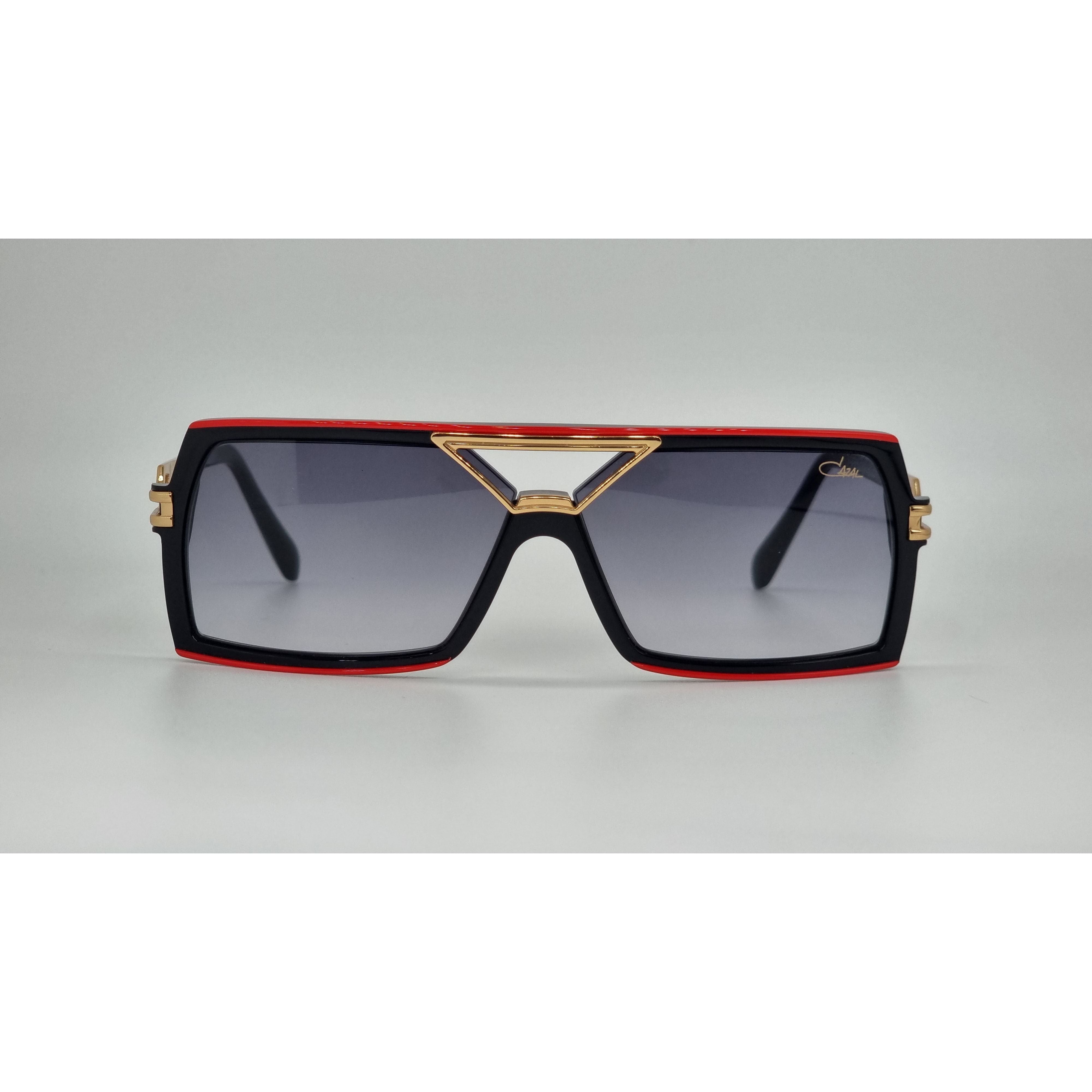 Cazal 8509 Negro, Rojo y Dorado