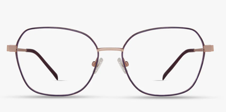 Aster Rose Gold/Aubergine