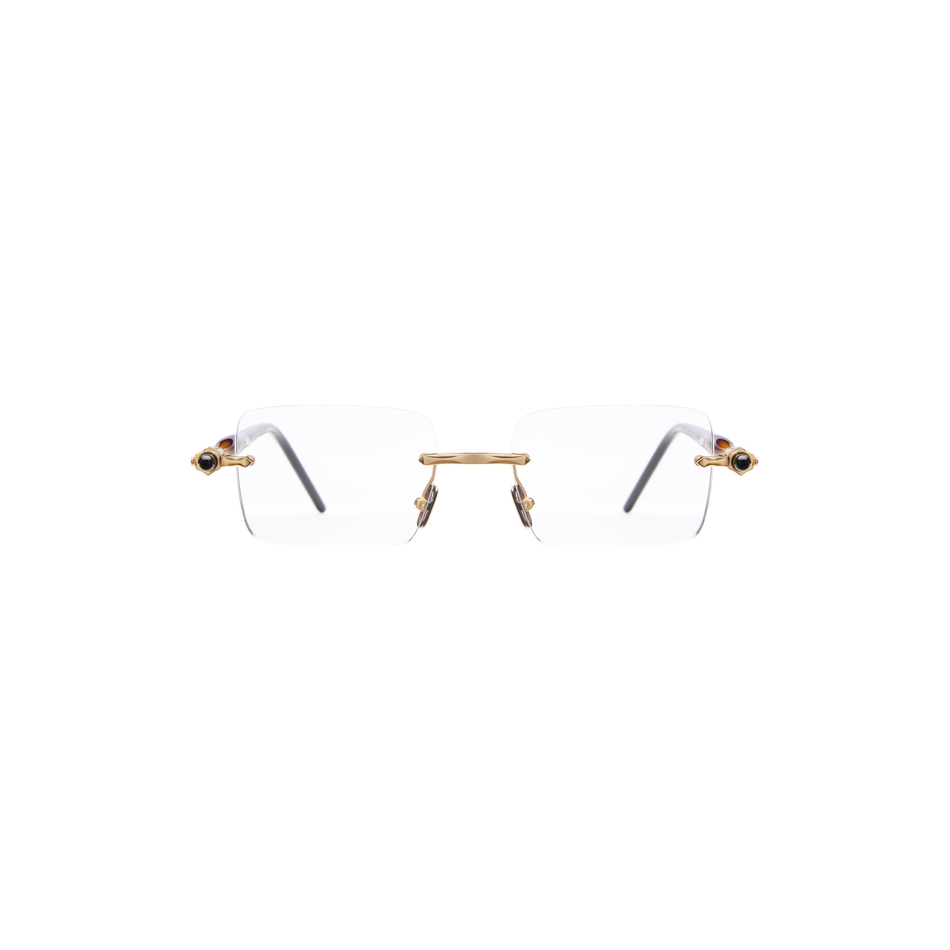 Kuboraum Maske P56 Oro, Tortuga, Negro Brillante