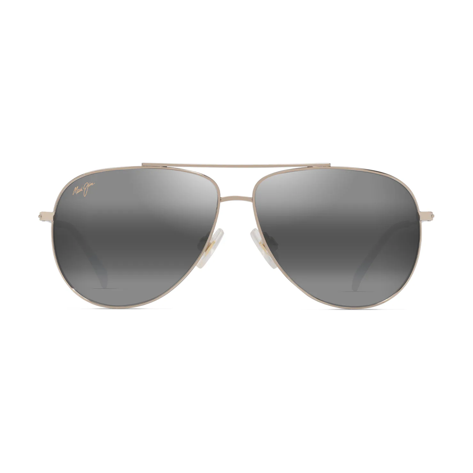 Maui Jim Hau'oli Shiny Light Gold with Crystal