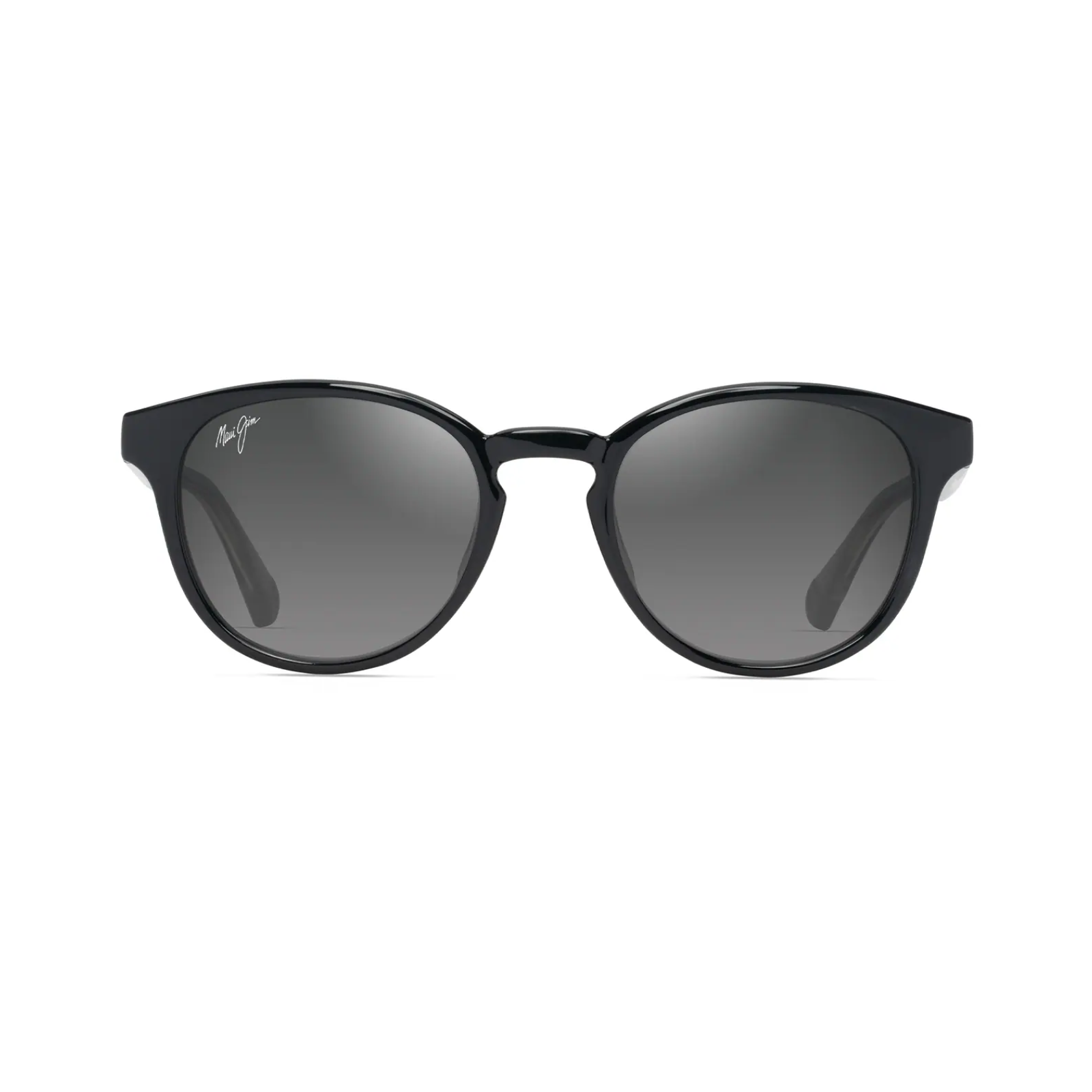 Maui Jim Hiehie Black with Trans Light Grey/Shiny