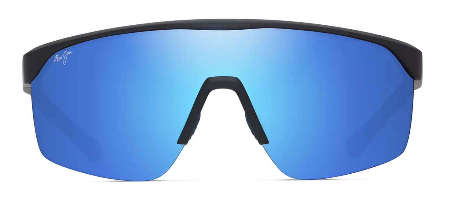 Maui Jim Paluna Matte Black Blue Hawaii