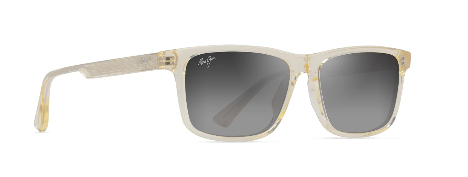 Maui Jim Okina Shiny Transparent Light Yellow