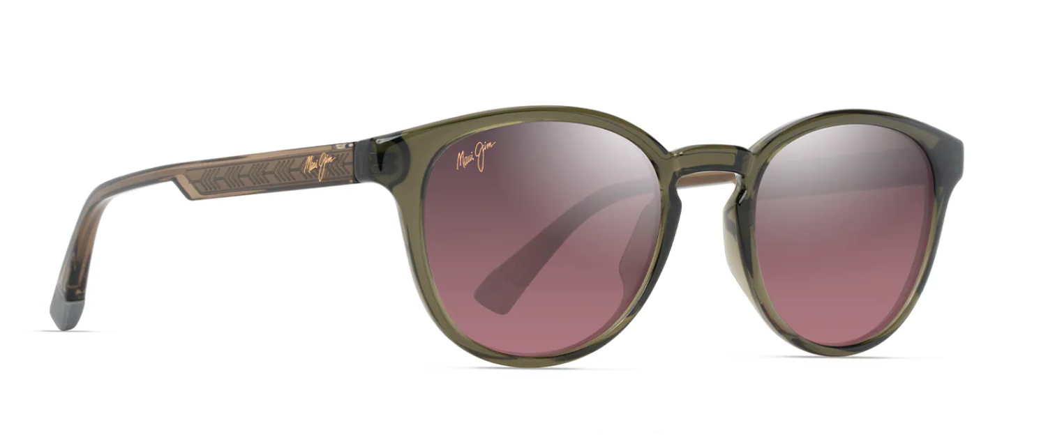 Maui Jim Hiehie Shiny Trans Green