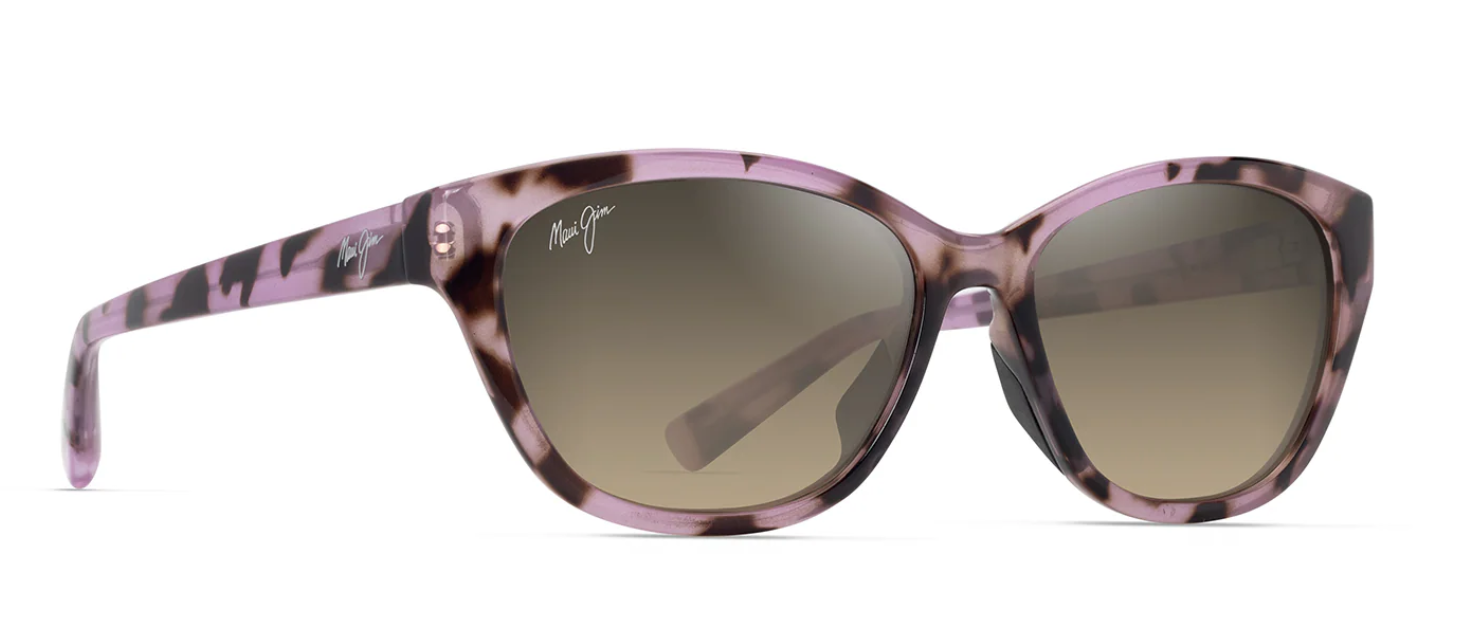 Maui Jim Punono Shiny Spotted Pink Havana