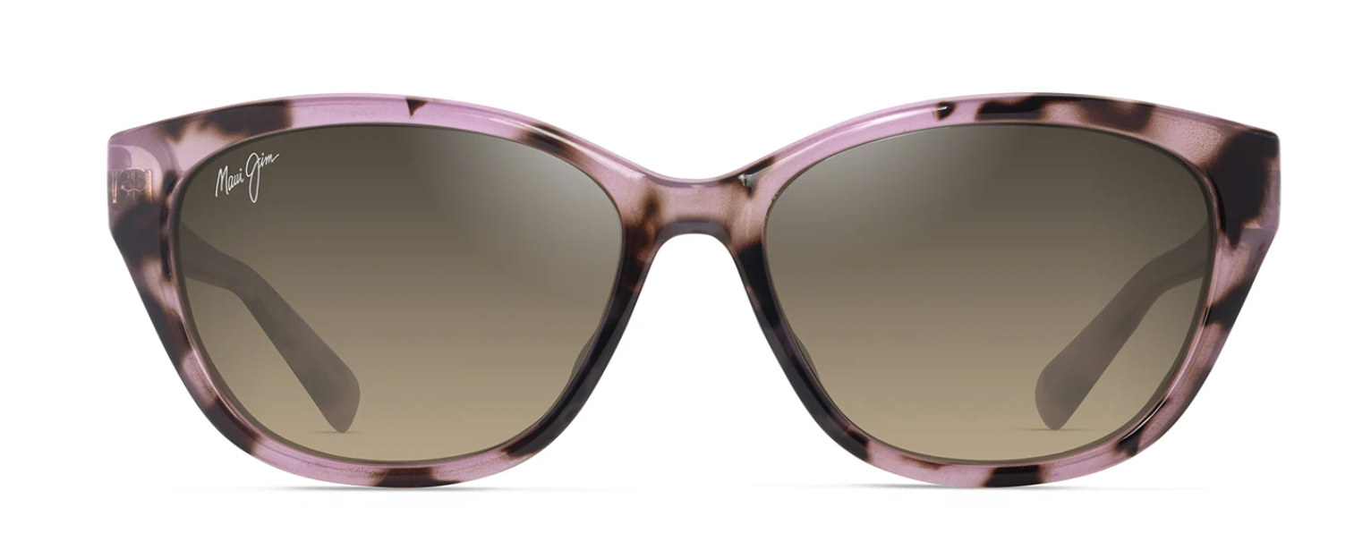 Maui Jim Punono Shiny Spotted Pink Havana