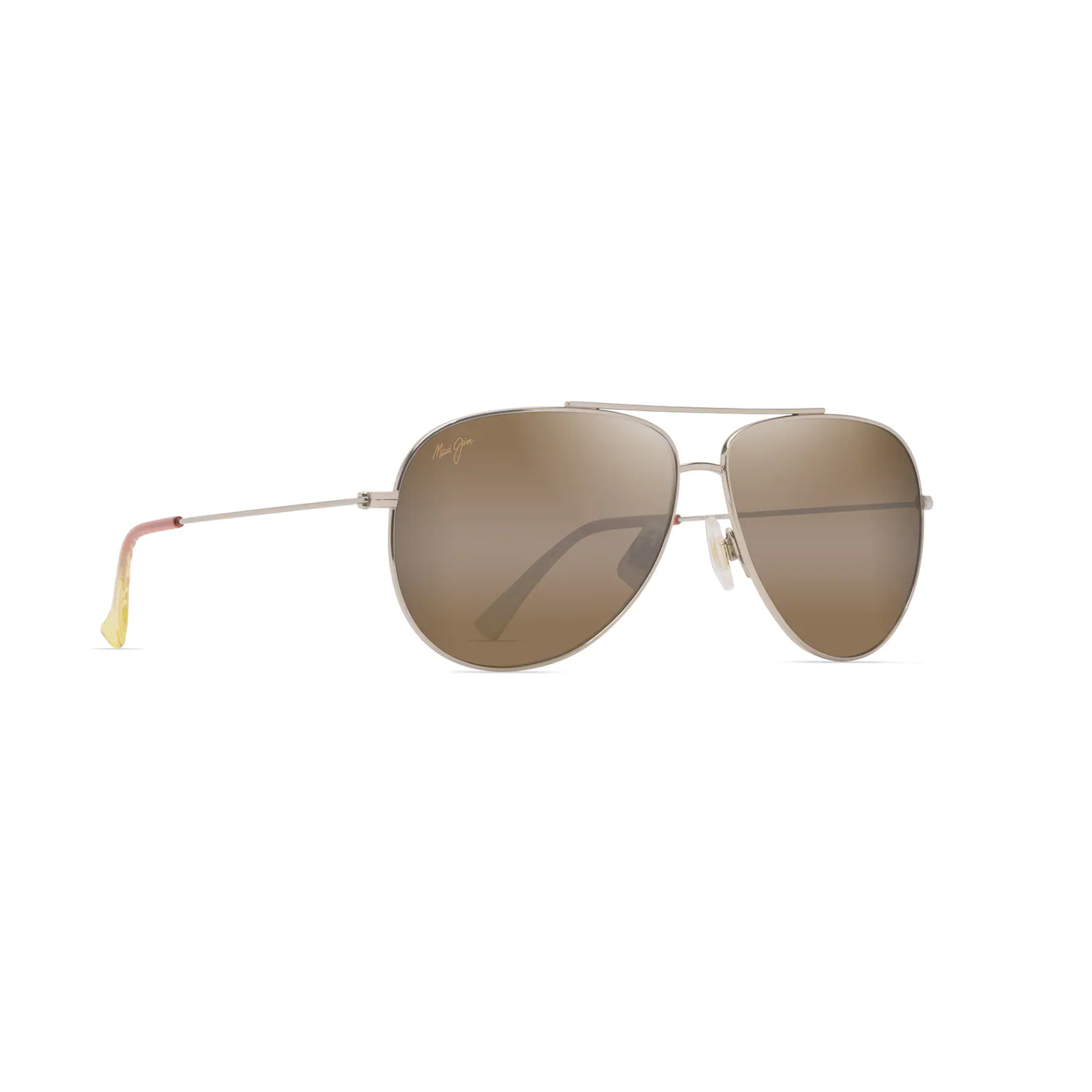 Maui Jim Hau'oli Shiny Light Gold with Orange & Yellow