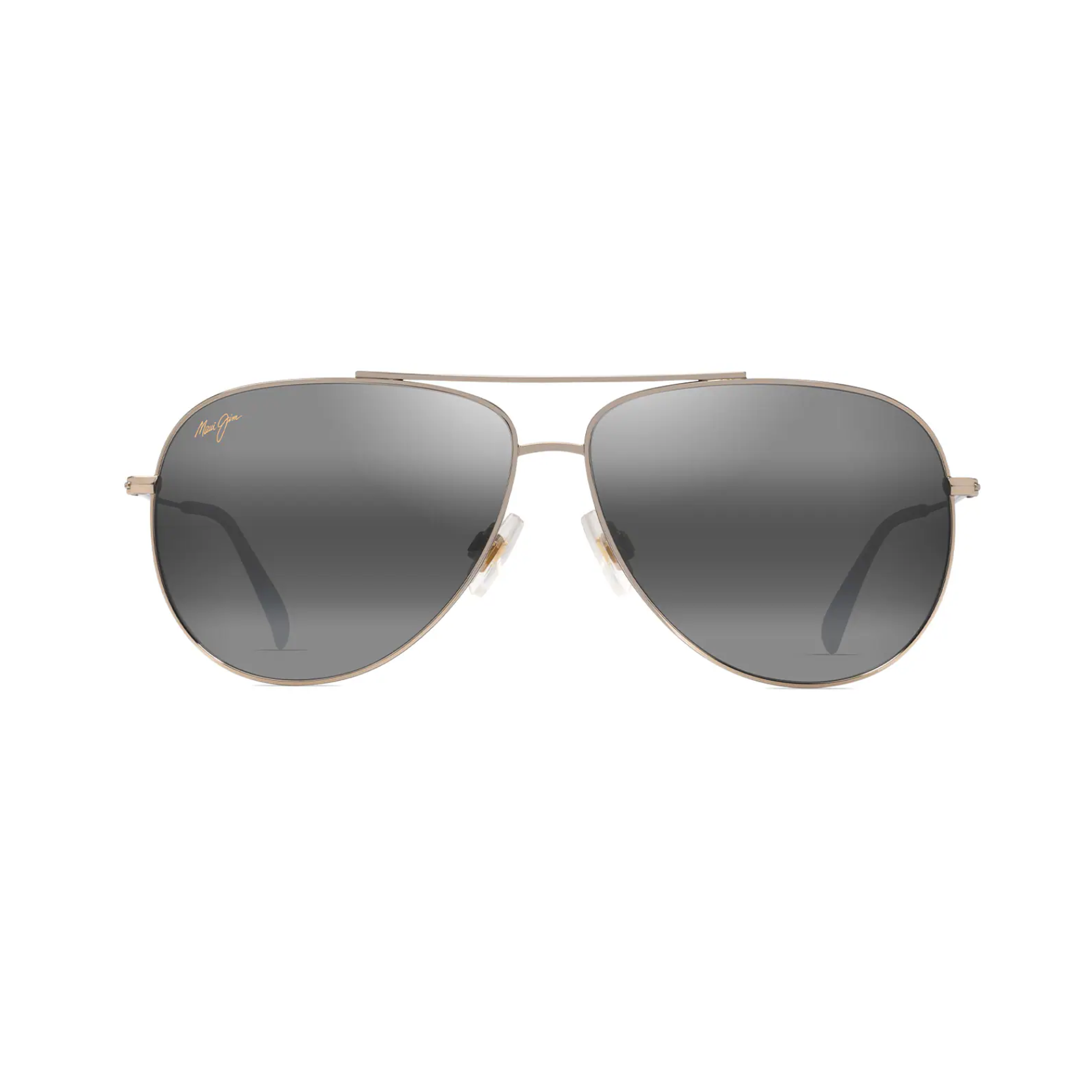 Maui Jim Hau'oli XL Shiny Light Gold with Crystal