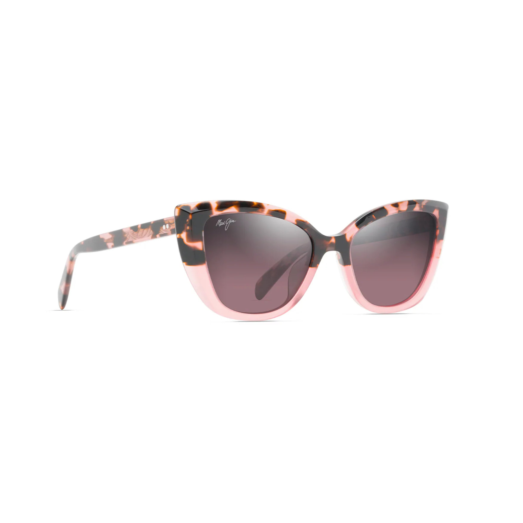 Maui Jim Blossom Pink Havana with Rose