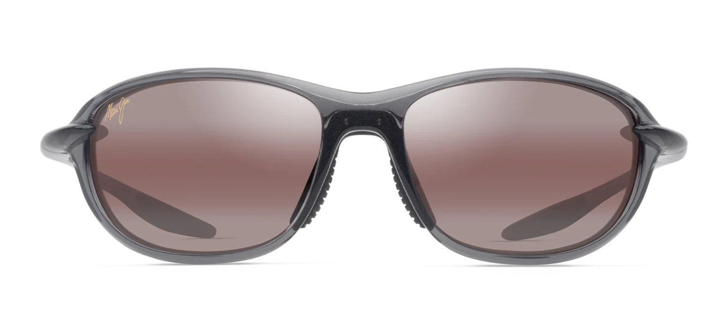 Maui Jim Ho'okipa Ultra R XS Metal Trans Dark Grey/Shiny