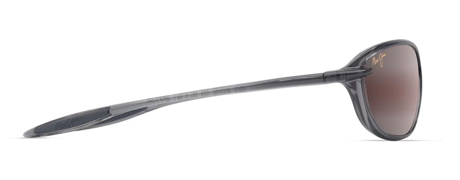 Maui Jim Ho'okipa Ultra R XS Metal Trans Dark Grey/Shiny