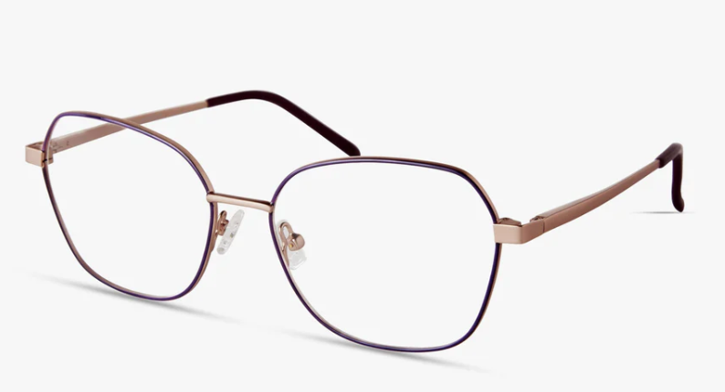 Aster Rose Gold/Aubergine